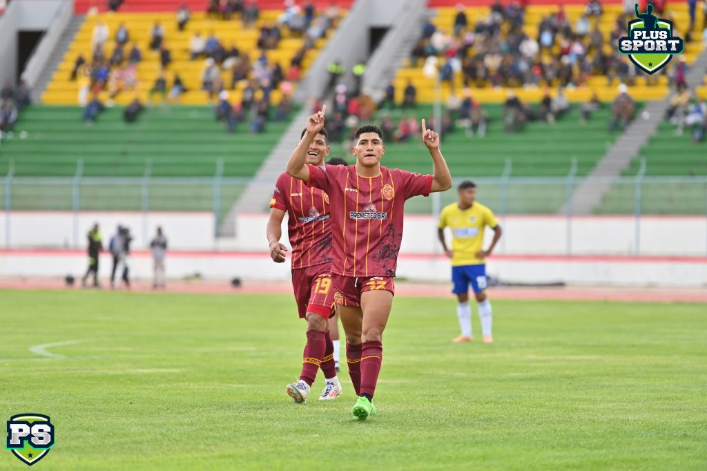 Luis Alí, anotó dos goles para el triunfo de su equipo (FOTO: JHONNY CONDORI -PLUS SPORT)