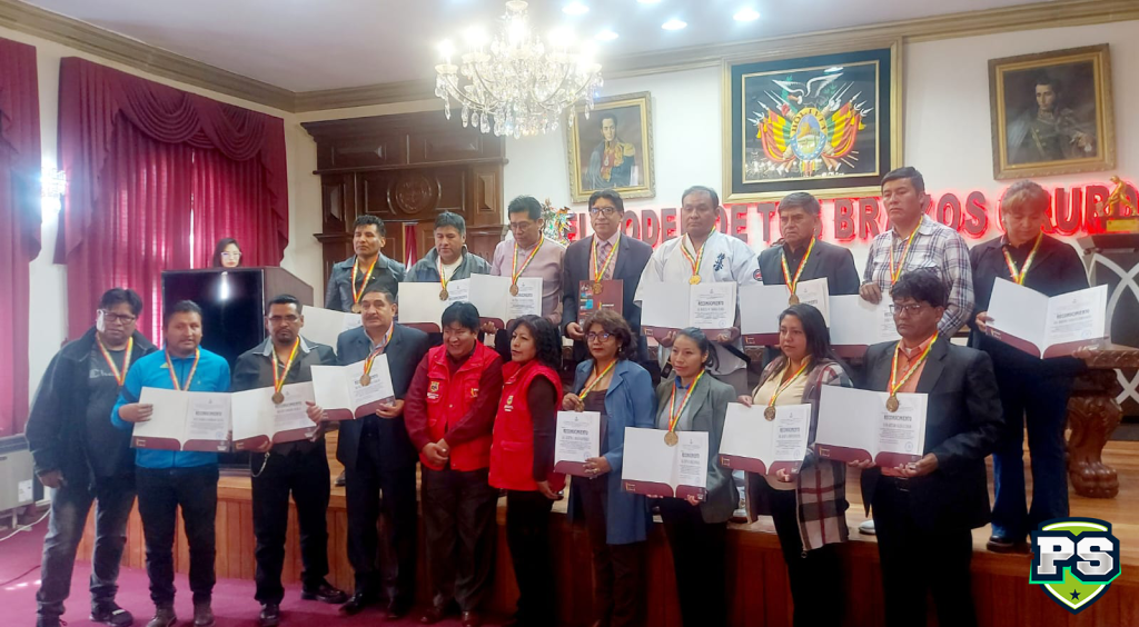 Dirigentes deportivos quer fueron reconocidos