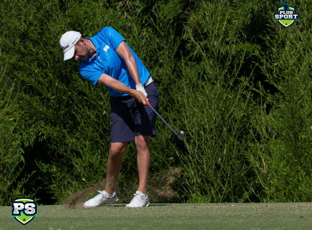 José Luis Montaño en pasados torneos: FOTO: Federación Boliviana de Golf