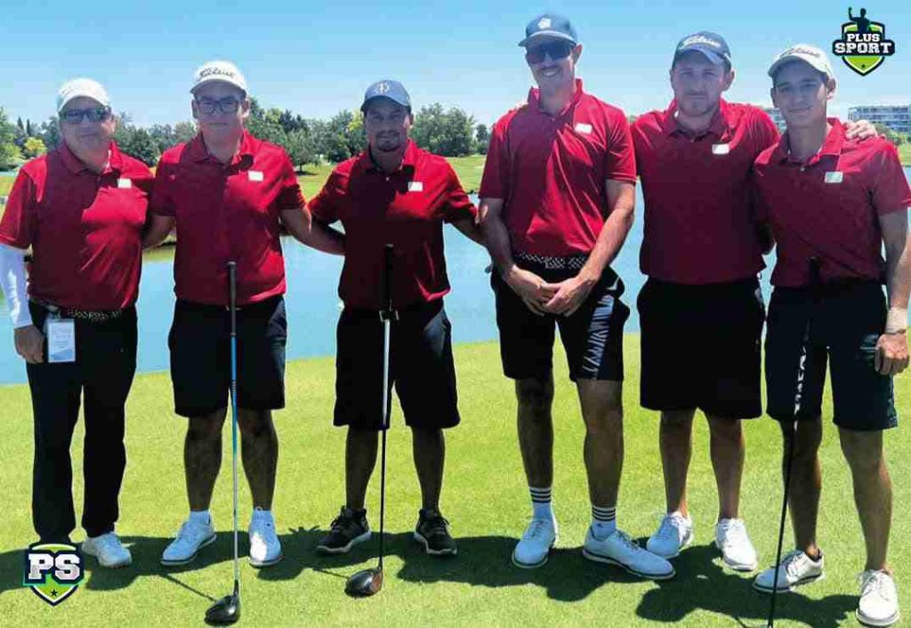 Se viene el Clasificatorio Copa Los Andes en Santa Cruz Equipo nacional que acudió a la Copa Los Andes anterior: FOTO:Federación Boliviana de Golf