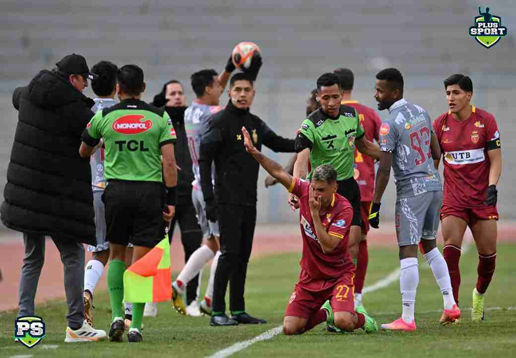 C.D.T. Real Oruro vs. Independiente: FOTO: JHONNY CONDORI PLUS SPORT