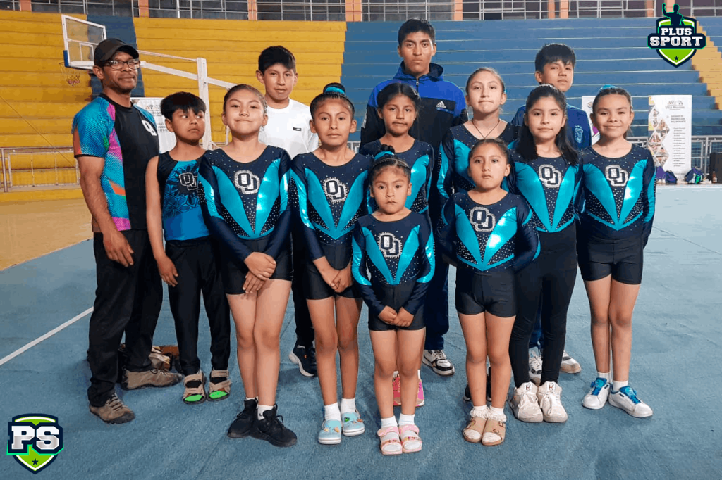 El Club Quinteros Deportes formando a campeones en gimnasia (FOTO: PLUS SPORT)