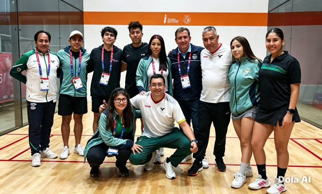 Bolivia se baña de oro en ráquetbol en los Juegos Sudamericanos